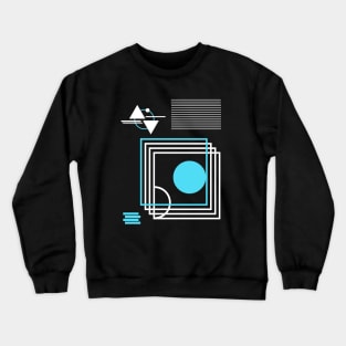 minimalstic abstract geometric Crewneck Sweatshirt